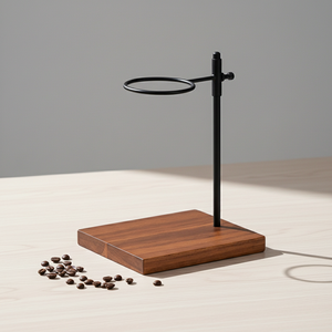 ที่วางดริปเปอร์กาแฟโลหะคุณภาพพรีเมียม พร้อมเคลือบสีดำ - Product Image 1