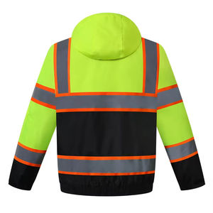 Chaqueta Reflectante Impermeable de Alta Calidad con Logotipo Personalizado, Chaqueta de Seguridad Unisex, Fabricación de Chaquetas de Seguridad Reflectantes 3M para Invierno - Product Image 2
