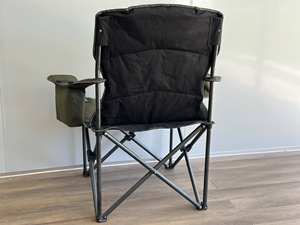 Fauteuil inclinable pliant d'extérieur HG VIETNAM, moderne, en acier inoxydable, léger, écologique, portable, pour le camping et le jardin, confort optimal - Product Image 6
