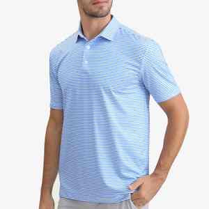 DENEZE Camisetas Polo de Golf de Punto para Hombre, Tallas Grandes, Color Sólido, 100% Algodón, Verano, Alta Calidad, Secado Rápido, Transpirables - Product Image 4