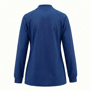 Uniformes de Hospital de Diseño Personalizado, Chaqueta Quirúrgica de Manga Larga con Cierre Completo, Ropa Médica al por Mayor, Precio de Mayoreo, Chaquetas Quirúrgicas Elegantes OEM - Product Image 3
