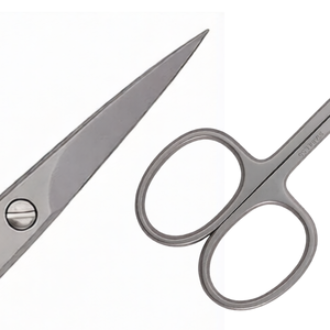 <b>Nail</b> <b>Scissor</b> Straight Stainless Steel Manicure Pedicure <b>Nail</b> Cutting <b>Scissors</b> - Product Image 3