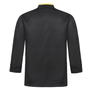 Broderie de logo personnalisée, veste de chef brodée sur mesure, uniforme pour restaurant, hôtel, personnel de cuisine, respirant, confortable, professionnel - Product Image 2