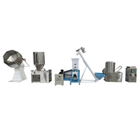 Petite ligne de production d'aliments pour poissons Machines de traitement des aliments pour animaux de compagnie Machine de nourriture pour chiens/extrudeuse d'aliments pour poissons
