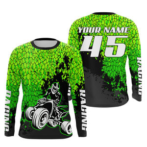 Wholesale Blank Motocross Jersey Motorcycle & Auto Racing Shirts Custom Logo Racing Team Name Motorbike Racing Suit - Product Image 5