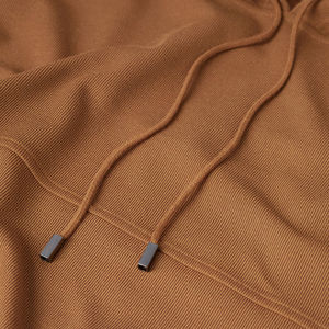 Sudadera con Capucha Extra Grande para Mujer, Color Sólido, Manga Larga, Tejida en Algodón y Fibra de Bambú, Transpirable, para Otoño - Product Image 4