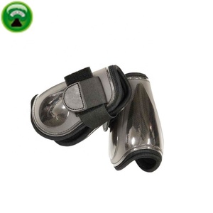 Modern Black Neoprene TPU Cover <b>Boots</b> for Horse - Product Image 1