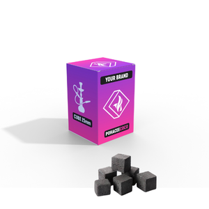 Briquetas de carbón Shisha de calidad superior con etiqueta privada OEM al por mayor, bajo en cenizas, largo tiempo de combustión, fábrica de Indonesia - Product Image 1