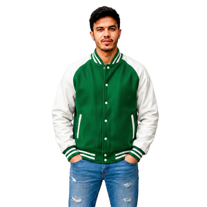 Fabricant de vestes universitaires personnalisées, streetwear, vestes Letterman, vêtements d'extérieur, vente en gros, vêtements à marque privée, fournisseur OEM - Product Image 2