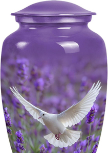 Urna Funeraria para Adultos, Diseño Moderno Americano, Hecha a Mano, Hermosa Urna Conmemorativa para Entierro - Product Image 5