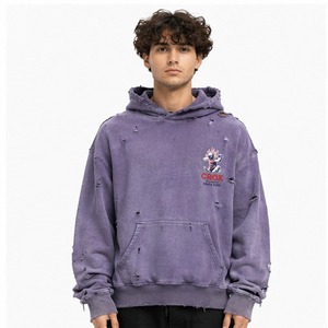 เสื้อฮู้ดดี้ยูนิเซ็กซ์สไตล์วินเทจทรงโอเวอร์ไซส์ ดีไซน์เท่ห์ ใส่สบาย พรีเมียม ผ้าฝ้าย 100% กันลมหนาว ซับเหงื่อเร็ว - Product Image 1