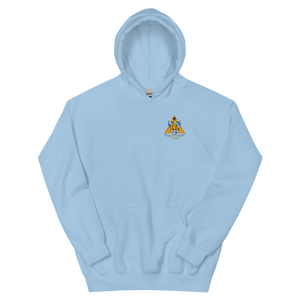 Sudadera con Capucha CAPRA Greek Life, Unisex, Estilo Fraternidad, 100% Algodón Felpa 370g, con Bordado Chenille Personalizado y Bolsillos - Product Image 3