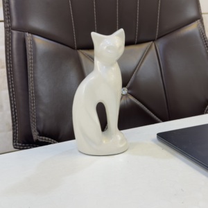 Urnes funéraires pour animaux de compagnie, style chat assis, pour les cendres des animaux. - Product Image 3