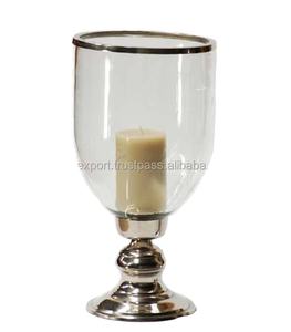 Hot Selling Home Decorative Candle <b>Lantern</b> Glass Metal Round Candle Holder Wedding Party Decoration Handmade Candle Holder - Product Image 1