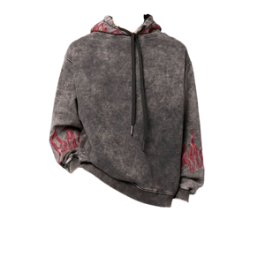 Bulk Custom Mens Polar Fleece Pullover <b>Hoodie</b> In 100 Percent <b>Polyester</b> Soft Warm Knitted Texture Plain Design Perfect For Winter - Product Image 5