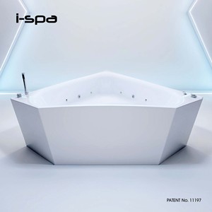 Bañera de Esquina Superbath Diamond - Diseño Moderno Independiente para Hoteles y Villas - Product Image 1