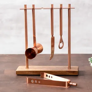 Latest Stainless Steel Modern Handle <b>Tools</b> <b>Set</b> for Restaurants and Hotels with Custom Logo and Custom <b>Box</b> Packaging - Product Image 2