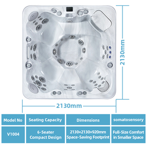 Virlux Vasca Idromassaggio Gonfiabile Resistente, SPA Portatile per Feste in Giardino e Uso Familiare - Product Image 2