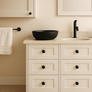 Maniglia a barra moderna in nichel spazzolato, confezione da 10, per cassetti, armadi e comò - Product Image 3
