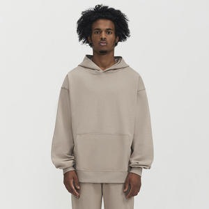 Survêtements personnalisés pour hommes et femmes, sweats à capuche épais 500 GSM 350 GSM en molleton polyester/coton brodé, et shorts amples - Product Image 6