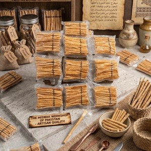 Natural <b>Miswak</b> <b>Sticks</b> Traditional Herbal Oral Care Product Portable Tooth Cleaning Chewing <b>Stick</b> For Home And Travel Use - Product Image 2
