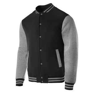 College Varsity <b>Jacket</b> <b>Baseball</b> Style Wool PU Sleeve Custom Bomber Coat <b>for</b> <b>Men</b> OEM Teamwear - Product Image 4