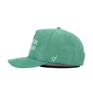 Wholesale Custom Logo <b>Quick</b>-<b>Dry</b> Performance Golf Hat 5- Panel Lightweight Suede Baseball <b>Cap</b> Snapback Closure For Team Uniform - Product Image 3