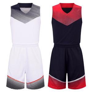 Uniforme d'entraînement de basket-ball, entièrement Sublimation personnalisé jeune XXL XXXL ensemble unisexe OEM personnalisé Anti XXS Logo bande Style costume - Product Image 1