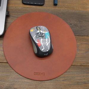 Genuine Leather Desk <b>Mat</b> Manufacturer <b>Large</b> Mouse Pad Anti Slip Base Personalized Executive Writing Pad LMP-0063 - Product Image 1