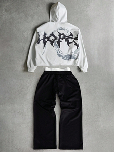 New Design Your Own Hooded Casual Solid Sport <b>Tracksuit</b> Custom Men Printing OEM Service Breathable - Product Image 4