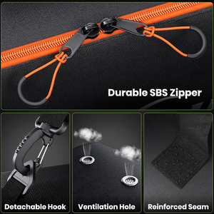 Custom Lightweight Durable <b>Ski</b> Snowboard Storage Bag Durable Padding <b>Ski</b> Bag Waterproof <b>Ski</b> Board Snowboard Bag Special - Product Image 6