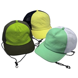 2026 chapeau de camionneur de Sport d'été de haute qualité Anti-UV 50 + nylon Ripstop coupe-vent 5 panneaux avec toile bicolore pour une utilisation à la plage - Product Image 3