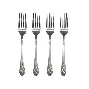 Cubiertos de acero inoxidable comerciales nórdicos, cubiertos portugueses, cubiertos de plata plateados, tenedor de diseño increíble - Product Image 1