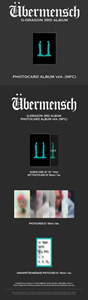 G-DRAGON - 3ème album [bermensch] (version album avec photocard) (NFC) CD Musique Pop Tous Âges - Product Image 3