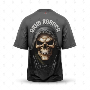 T-shirt en coton pour homme avec personnalisation de marque, tissu uni teint, manches courtes, commandes en gros acceptées, fabricant OEM - Product Image 3