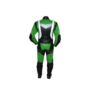 Traje de Motociclismo Deportivo de Cuero, Traje de Motociclismo con Certificación CE, Equipo de Protección de Dos Piezas para Carreras - Product Image 5