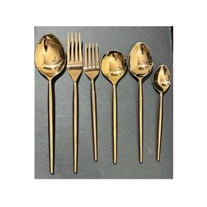 Juego de Cubiertos de Acero Inoxidable de 12 Piezas con Diseño Floral y Mango de Latón en Caja de Presentación para Bodas y Hoteles - Product Image 5