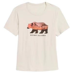 Femmes décontracté à manches courtes 100% coton Jersey T-Shirt O cou respirant été grande taille Options Logo personnalisable en gros - Product Image 4