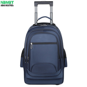 Mochila con Ruedas de Tela Oxford, Bolsa de Viaje con Ruedas y Correas para el Hombro para Uso en Exteriores, Cuatro Estaciones - Product Image 3