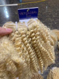 Envío rápido en extensiones de cabello natural rizado Afro, trama de piel, estilos de rizos italianos con estilos de rizos italianos sueltos de onda profunda - Product Image 4