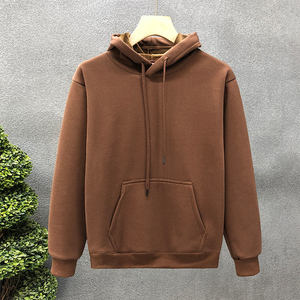 Sudadera con Capucha Blanca para Hombre, Corte Holgado, Algodón French Terry, Informal, con Bolsillos, para Otoño - Product Image 2