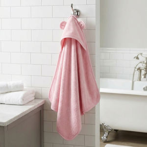 Serviette à capuche extra large pour bébé, 100% coton, éponge épaisse, surdimensionnée, pour nouveau-nés, tout-petits, enfants, douce, absorbante, tissée, pour la salle de bain, la crèche - Product Image 3