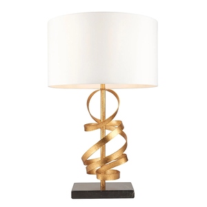 Modern Luxury Gold Oval <b>Table</b> Lamp Nordic <b>LED</b> <b>Bedside</b> Light with Fabric Shade for Hotel Bedroom Living Room Home Decor - Product Image 3