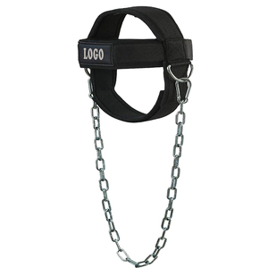 Custom Logo Non Slip Premium Cowhide Weight Lifting Neck <b>Training</b> <b>Head</b> Harness with Design Professional Fitness Equipment - Product Image 1
