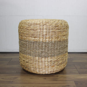 Cojines de Ratán Tejidos a Mano de Alta Calidad, Diseño Artesanal con Función de Almacenamiento que Ahorra Espacio, para Sala de Estar, Dormitorio, Hotel - Product Image 2