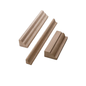 Molduras de Madera para Paredes y Techos, Molduras Decorativas para Interiores, Diseño Tradicional, Superficie Cruda - Product Image 1