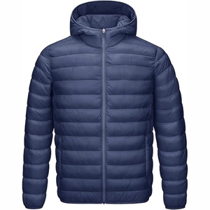 Nouvelle arrivée : veste matelassée bleu marine pour homme, vestes matelassées pour homme, vestes d'hiver pour homme, vêtements streetwear de marque - Product Image 1