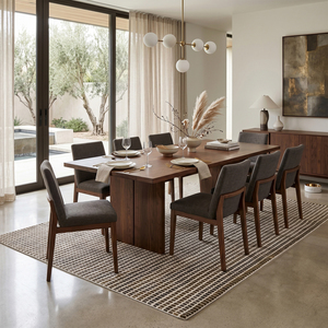 Tapis en laine DECORDEC Marron Olive Ivoire à motifs de vagues fluides, écologique, antidérapant, tufté à la main pour la maison, salon - Product Image 3