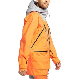 Custom Logo for Breathable Unisex Adult <b>Ski</b> <b>Jacket</b> V-Neck Zipper Closure Fleece Insulation Polyester Material Made - Product Image 3