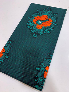 Tela de Algodón 100% de Alta Calidad, Estampado Africano Auténtico, Hecha a Medida, para Diseñadores, Minoristas, Mayoristas, Exportación a Ghana - Product Image 2